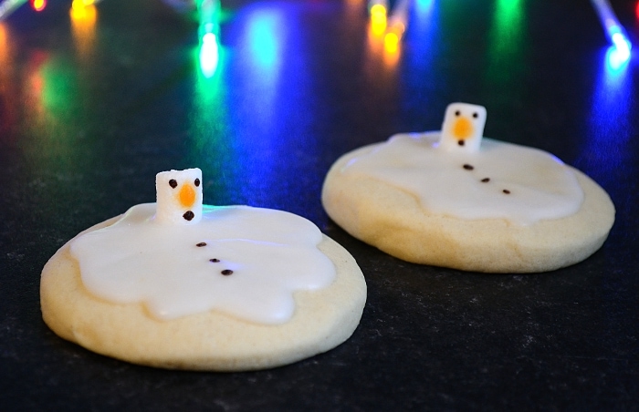 Melted Snowman Biscuits Recipe