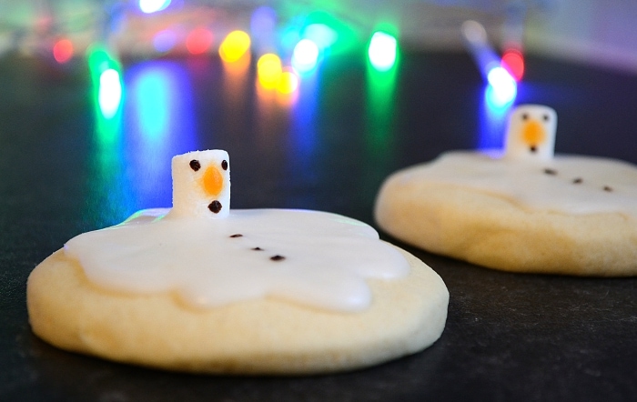 Melted Snowman Biscuits Recipe