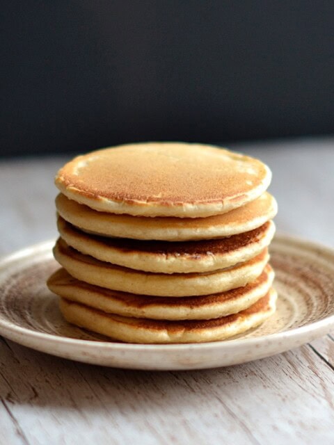 Drop Scones recipe from Baking with Granny. Traditional Scotch Pancakes.