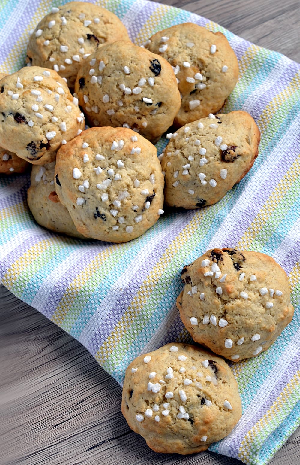 Paris Buns recipe from baking with granny. Traditional Scottish recipe with also has Irish ties too.