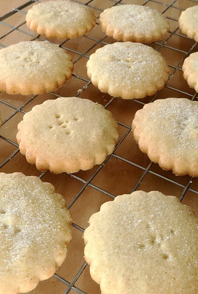 Tantallon Cakes recipe from Baking with Granny. Traditional Scottish shortbread, made with a little lemon flavour. Originally from North Berwick, Scotland and named after the castle.