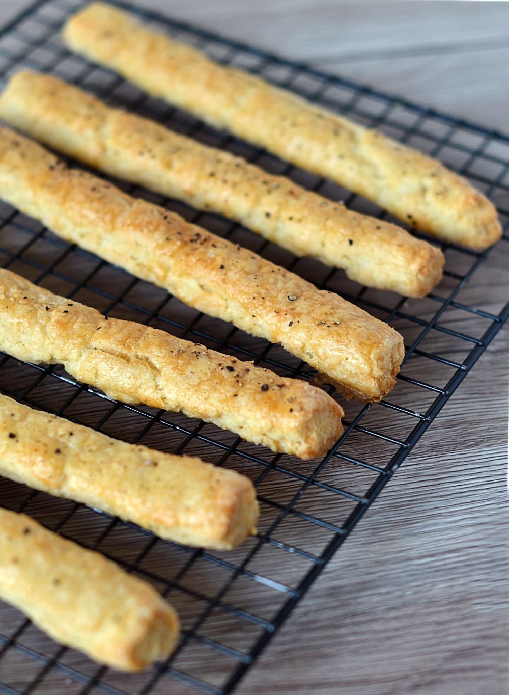 Cheese Bread Sticks recipe from Baking with Granny.