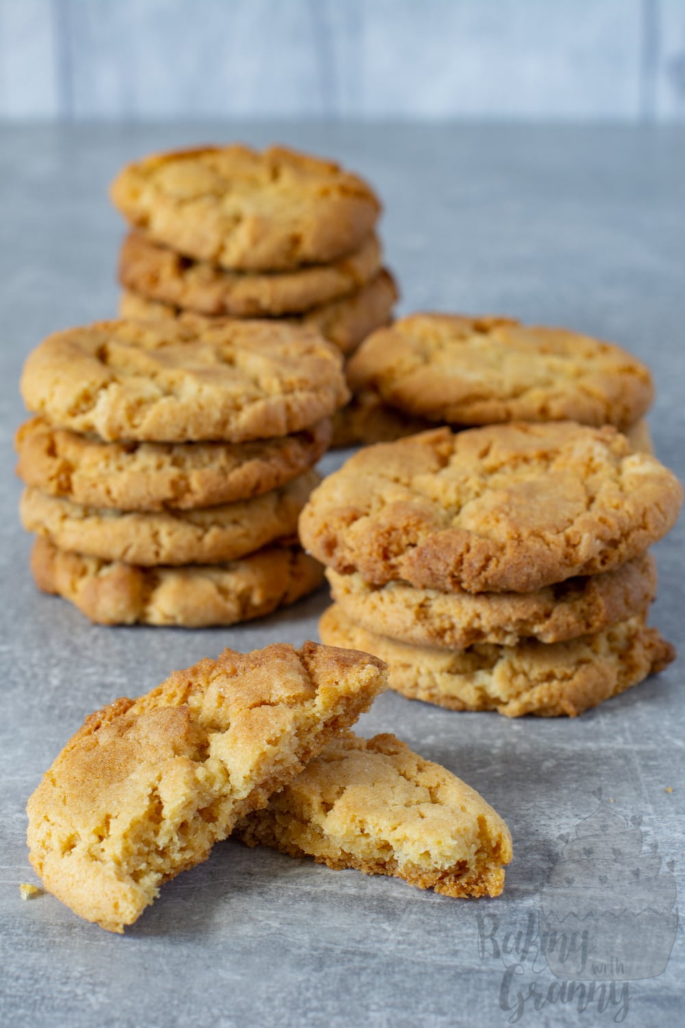 Gingernut biscuits recipe from Baking with Granny. sweet biscuits with a delicious ginger tang.