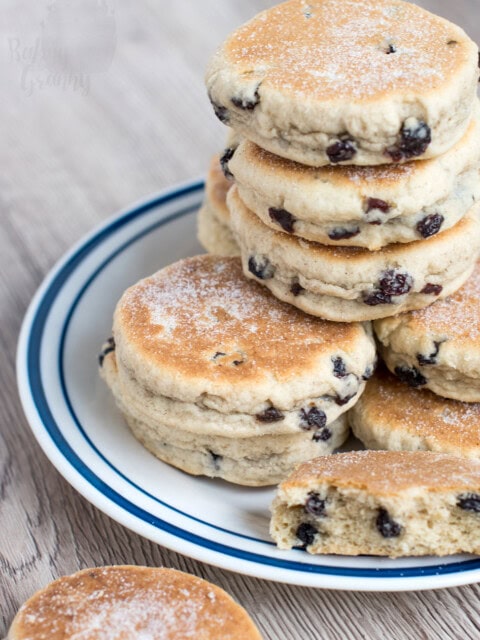Welsh cakes recipe from Baking with Granny. Traditional for St David's Day.