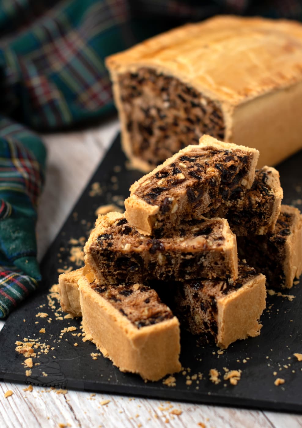Black Bun recipe from Scotland. Perfect for first footing on Hogmanay and New Years Day.