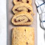 Jam Roly Poly, just like the one you remember from your school dinners.