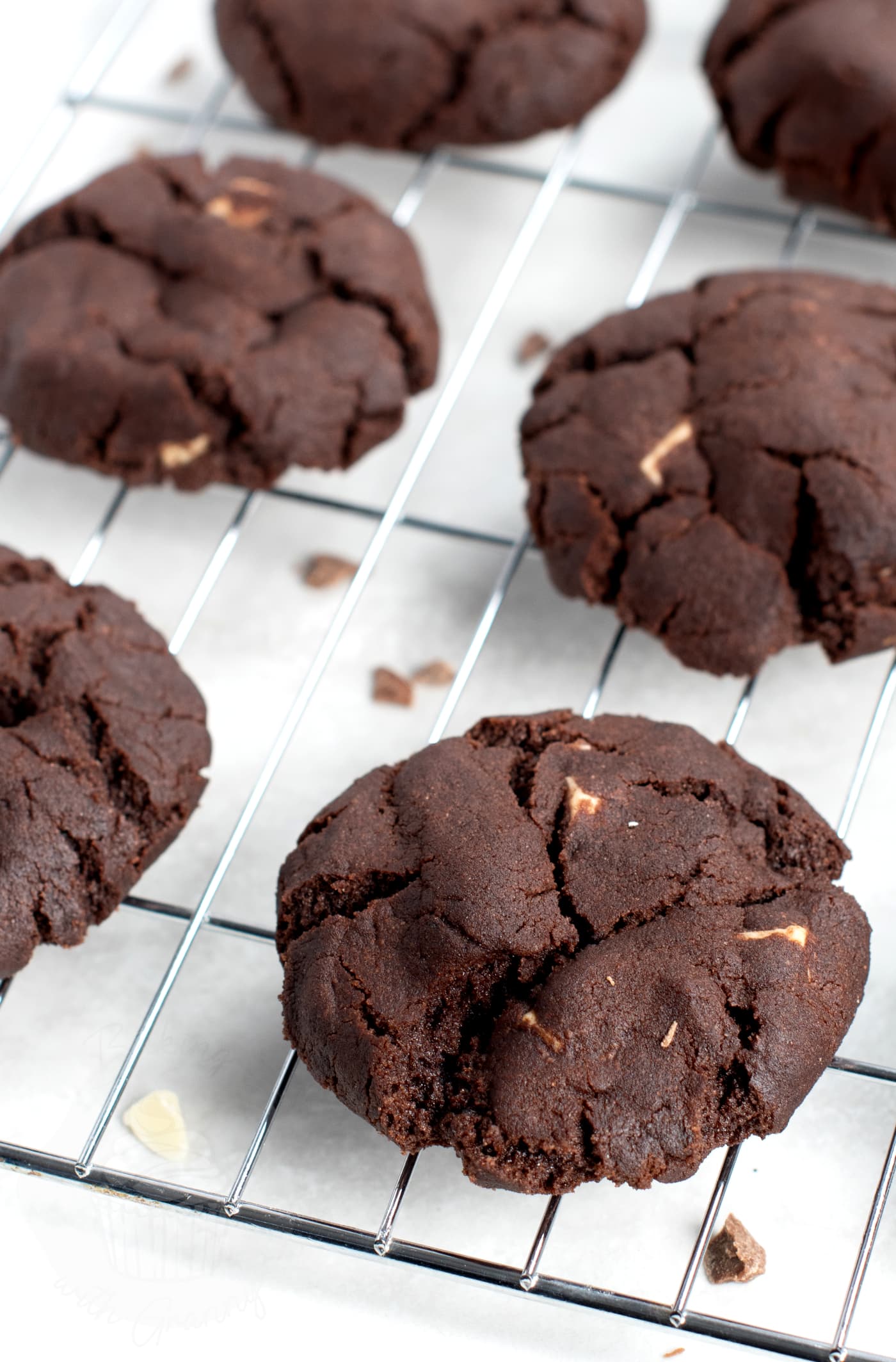 Triple Chocolate Cookies recipe from Baking with Granny. Easy, UK recipe.