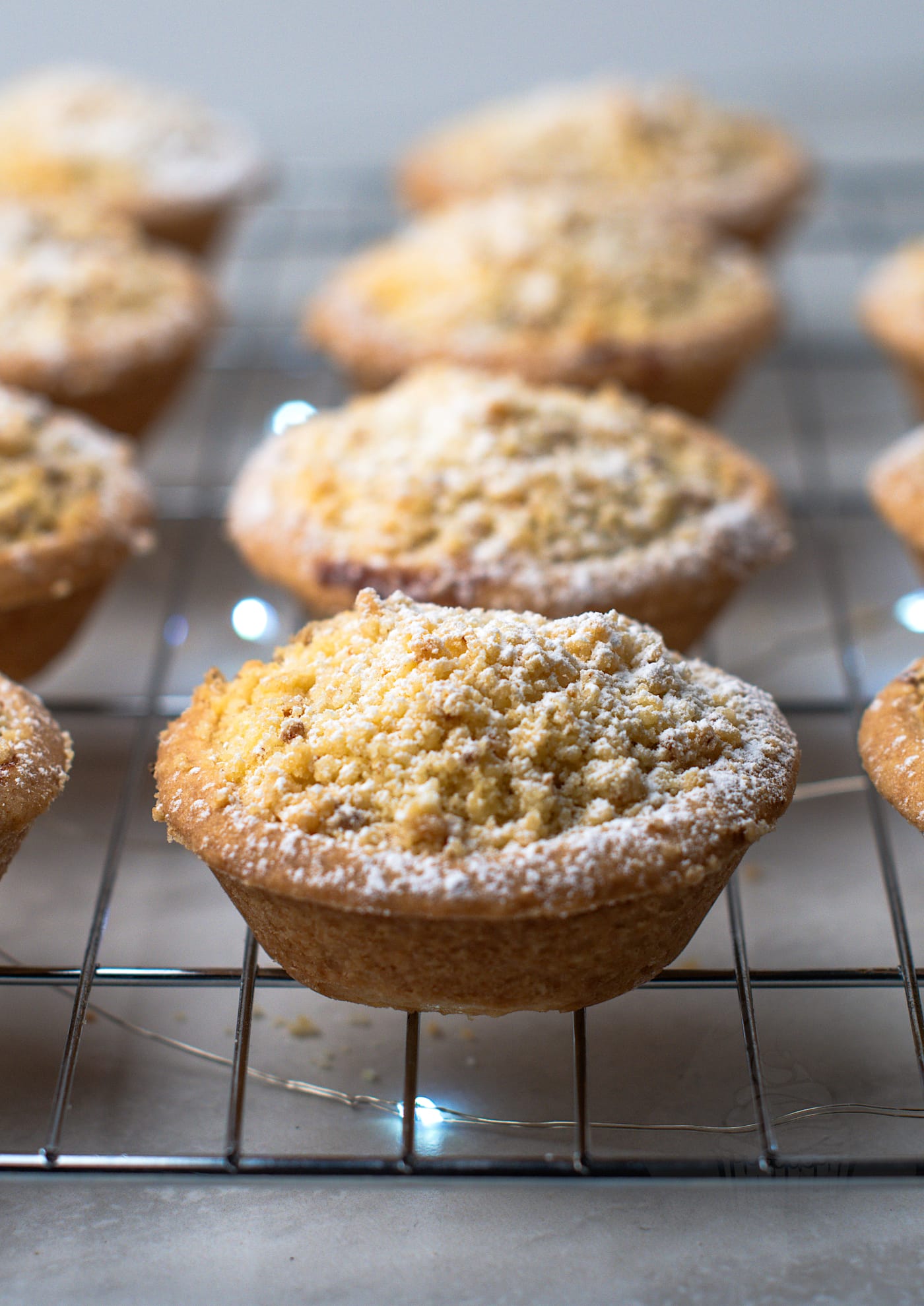 Crumble Top Mince Pies recipe from Baking with Granny. Delicious classic shortcrust mince pie, with a crumble topping.