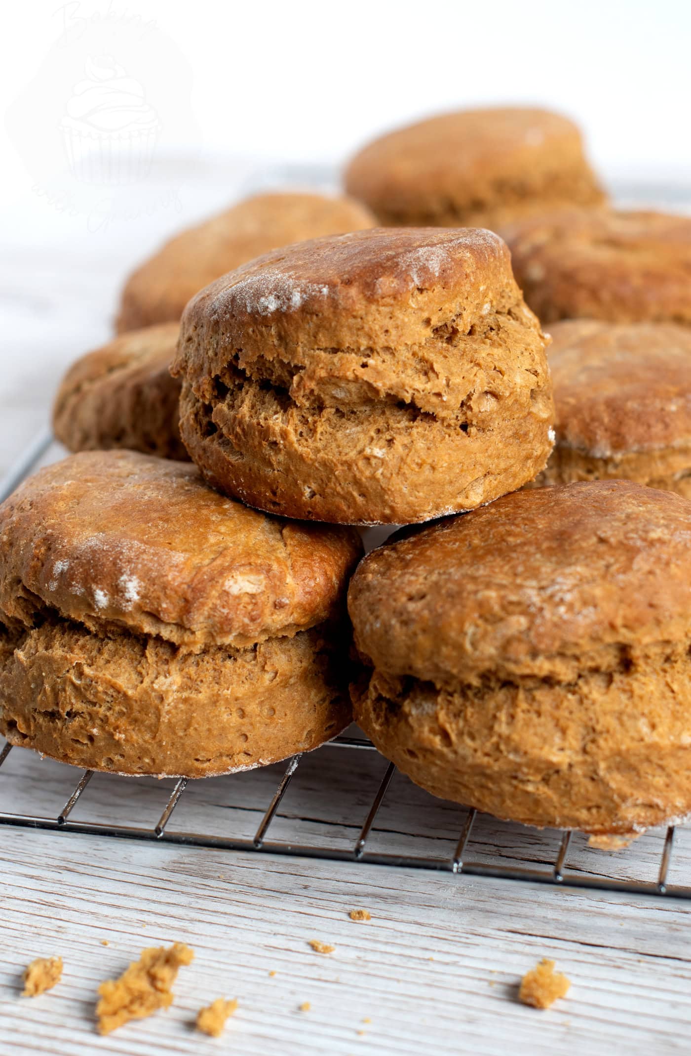 Easy traditional Treacle Scones recipe from Baking with Granny.